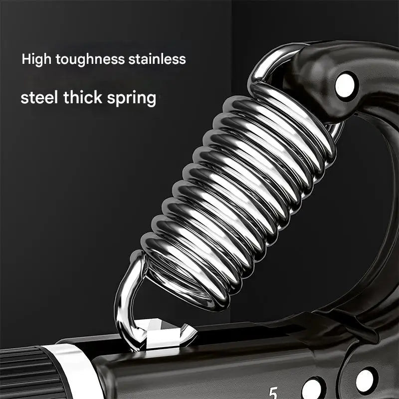 Mechanical Counting Grip Strength Trainer Silicone Grip Ring Wrist Forearm Exercise Fitness For Muscle Building Hand Injury Recovery Rehabilitation Training Decompression Ball